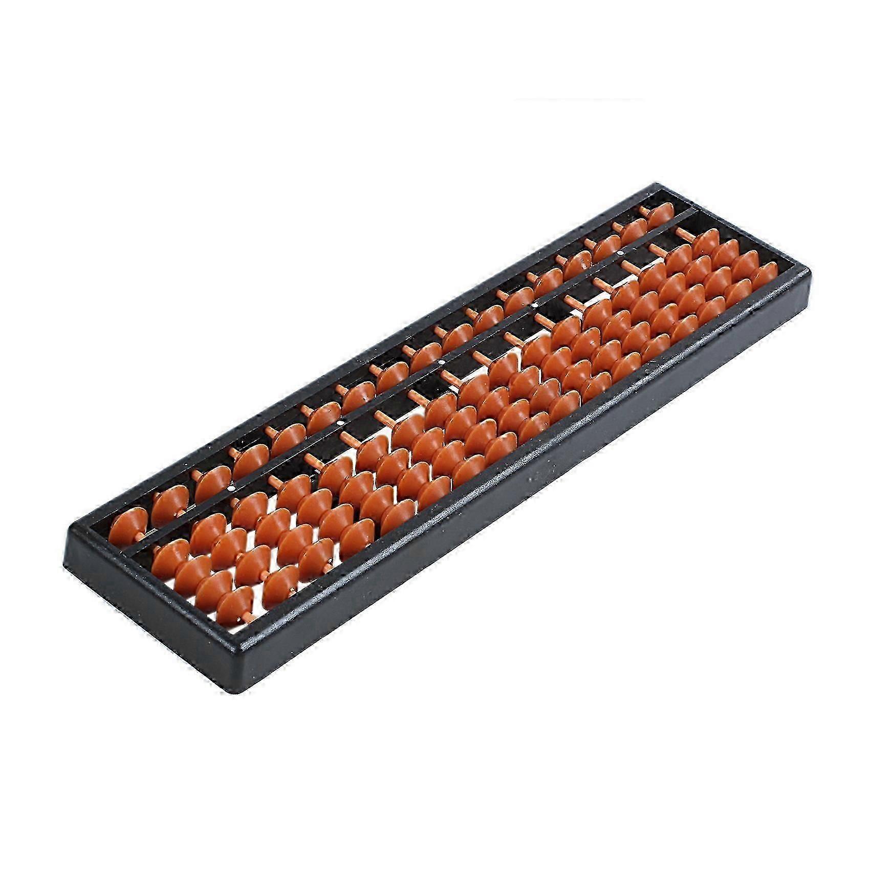 5X Plastic Abacus Arithmetic Abacus Kids Calculation Tool 17 Digits OP
