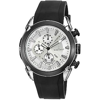 Radiant nouveau chronographe Quartz Analog Man Watch avec RA278701 Bracelet en caoutchouc