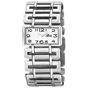 Lotus cool Quartz Analog Woman Watch avec 15434/7 Bracelet en acier inoxydable