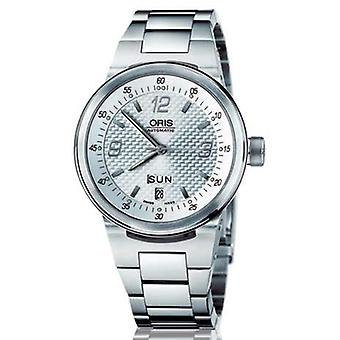 Oris WilliamsF1 team dag datum automatisk analog man klocka med OR63575604161MB rostfrittstål armband