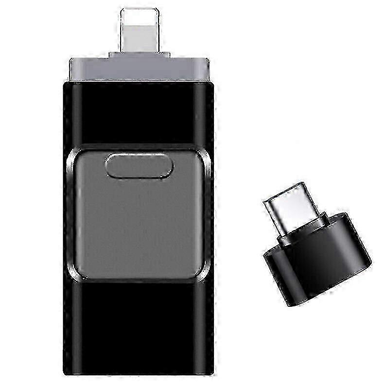 4 In1 Usb I Flash Drive Disk Storage Memory Stick compatible with Iphone Ipad Pc Ios Android