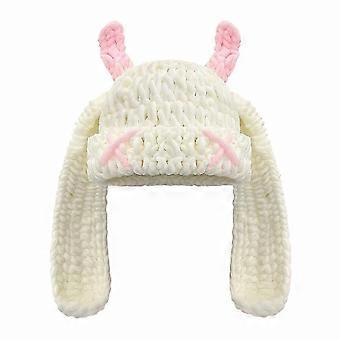 Funny Demon Novelty Long Ear Beanie Warm Hat for Men and Women Couple Matching