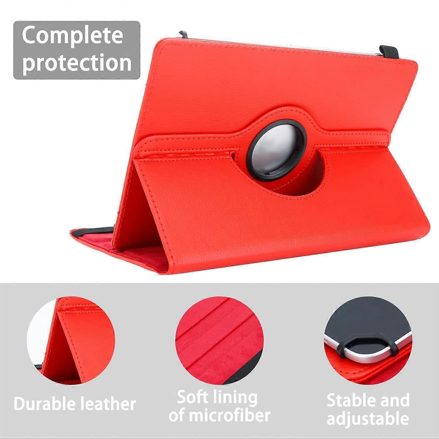 Capa universal compatível com tablets de 7". Capa protetora.