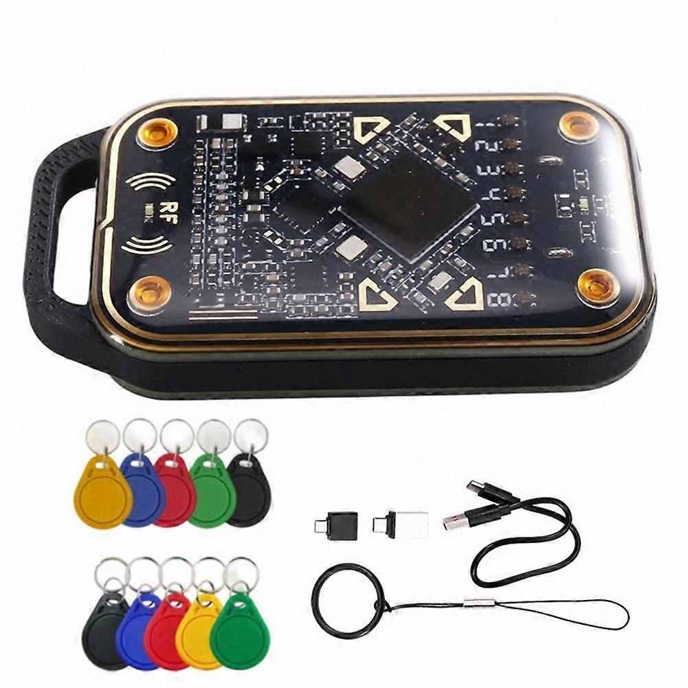 NFC RFID Smart Card Reader Writer & Tag Copier + 5x UID/CUID Keychain (V3.0)