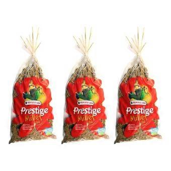 Versele-Laga Vogelfutter, Hirse, 300 g – 100% geeignet für Käfige und Spielzeuge – Packung mit 3 Stück.