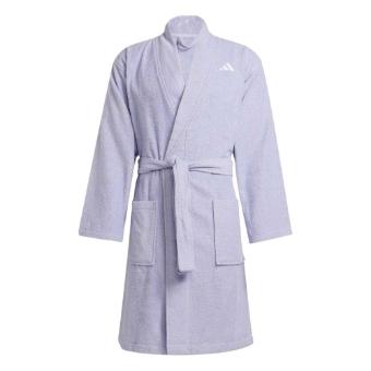 Adidas Unisex Adult Embroidered Logo Long-Sleeved Robe