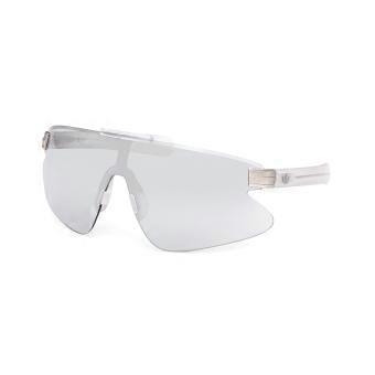 Adidas Originals OR0121 26C Semi Rimless Clear Unisex Single Lens Sunglasses UV2 Original