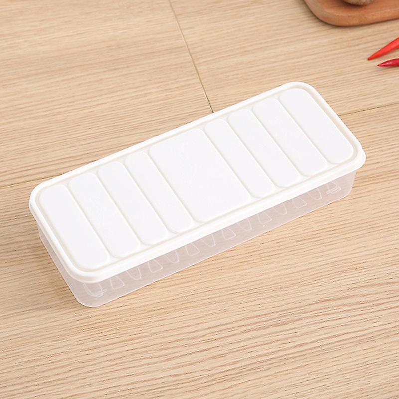 Food Preservation Trays Reusable Food Trays Stackable Storage Container With Elastic Lid Bpa Free