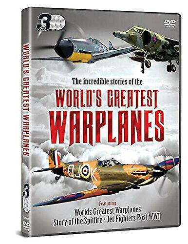 World039s Greatest Warplanes DVD (2016) cert E 3 discs - Region 2