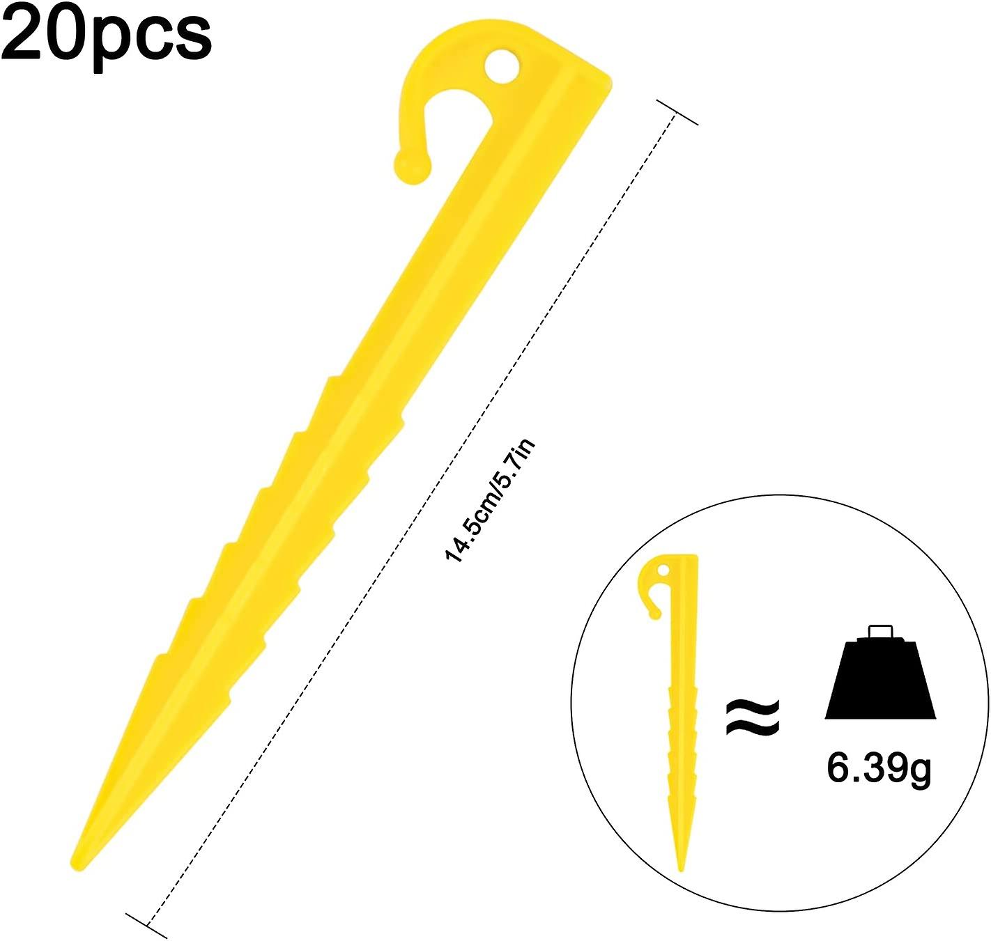 10 Pack Large Outdoor Tent Stakes Heavy Duty Screw Style For Camping, Hiking, Ultimate Ground Stakes Ground Anchors Pegs