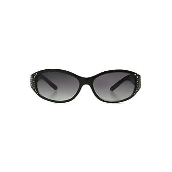 Foster Grant Ladies Oval Black Sunglass 101479266 Fruugo IE