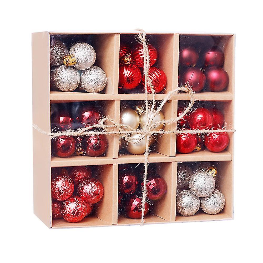 99pcs Shatterproof Christmas Decorations Set Tree Balls Holiday Wedding