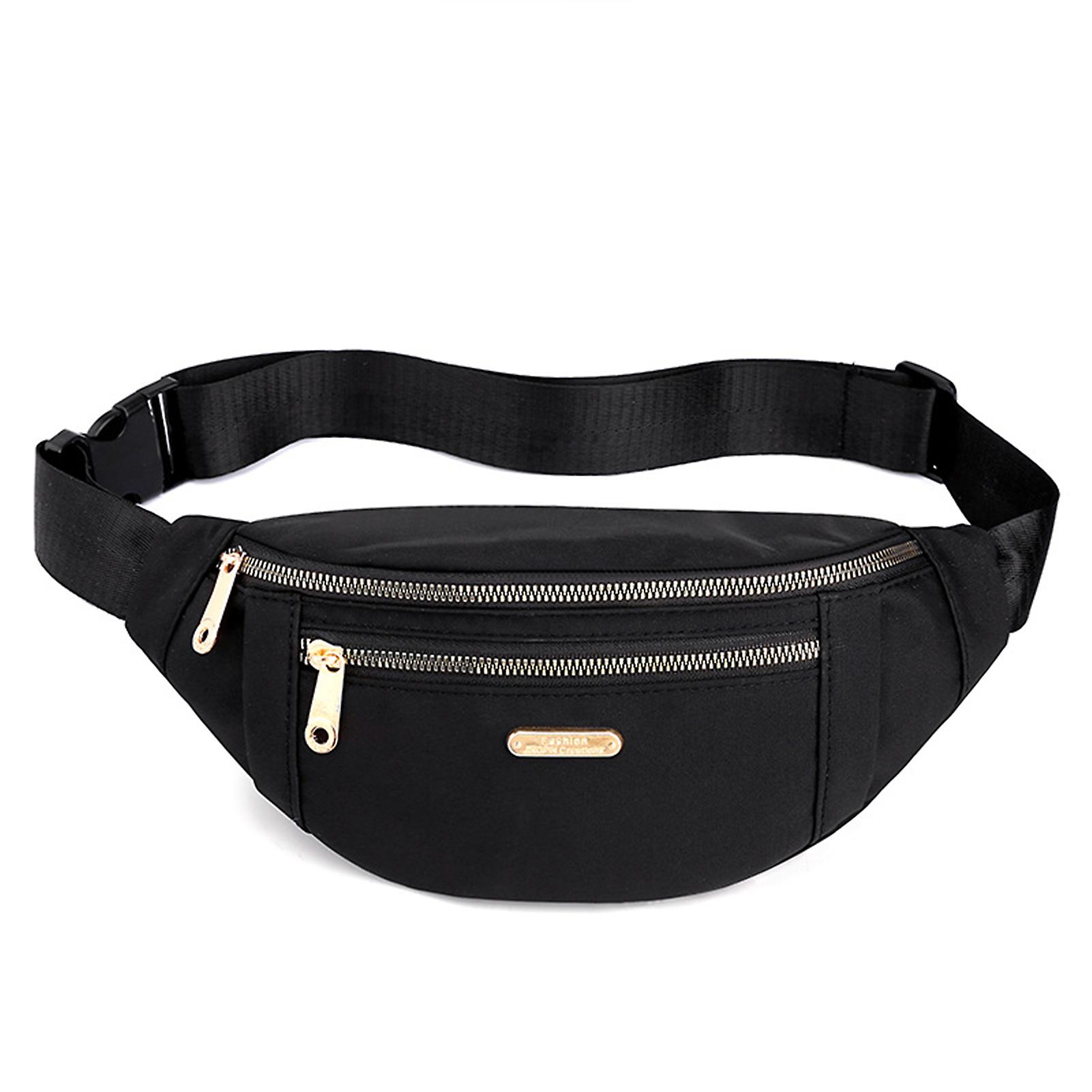 Small Crossbody Sling Bag With Simple Solid Color Durable Nylon