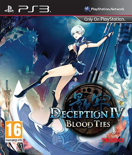 Deception IV Blood Ties (PS3) - New & Sealed