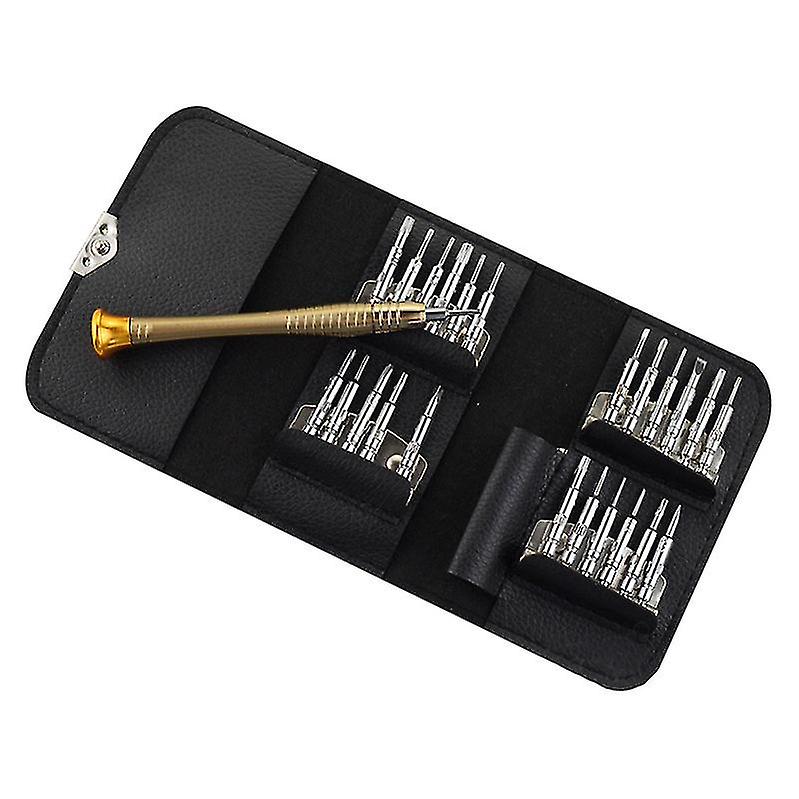 Utbytbart precisionsskruvmejselset, 25 i 1 miniskruvmejselreparationsverktygssats för