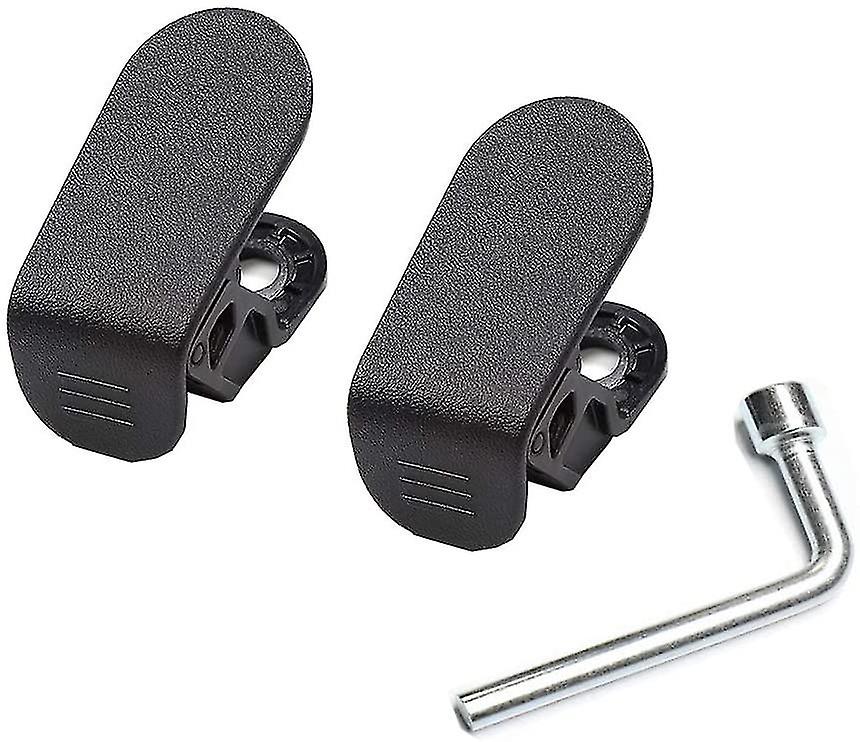2 Pack Abs Plastic Car Trailer Front Trunk Hooks