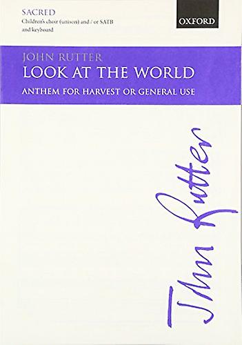 Look at the world: Vocal score