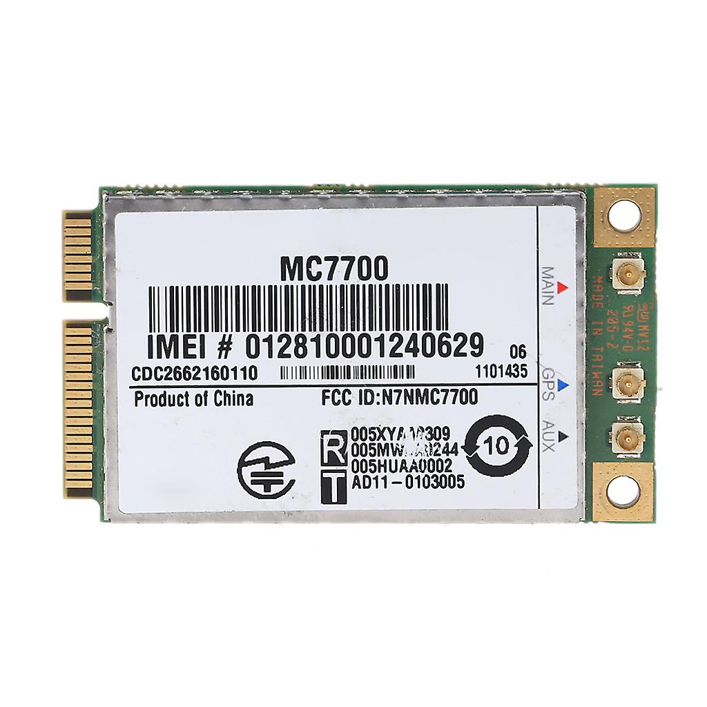 Moduł GPS Mini PCI-E 3G/4G WWAN MC7700 PCI dla Express 3G HSPA LTE 100MBP Wirel