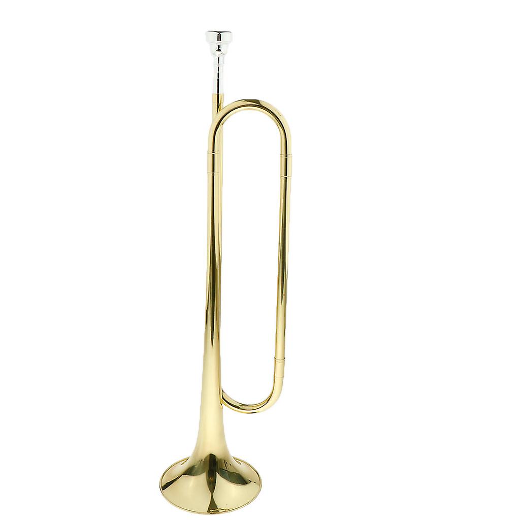 Studenter Bugle Kavaleri Trompet Messing Instrument Golden