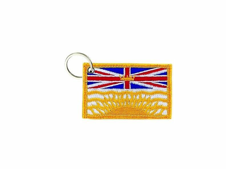 Cle Cles Key Brode Patch Ecusson Badge Flag British Colombia Canada