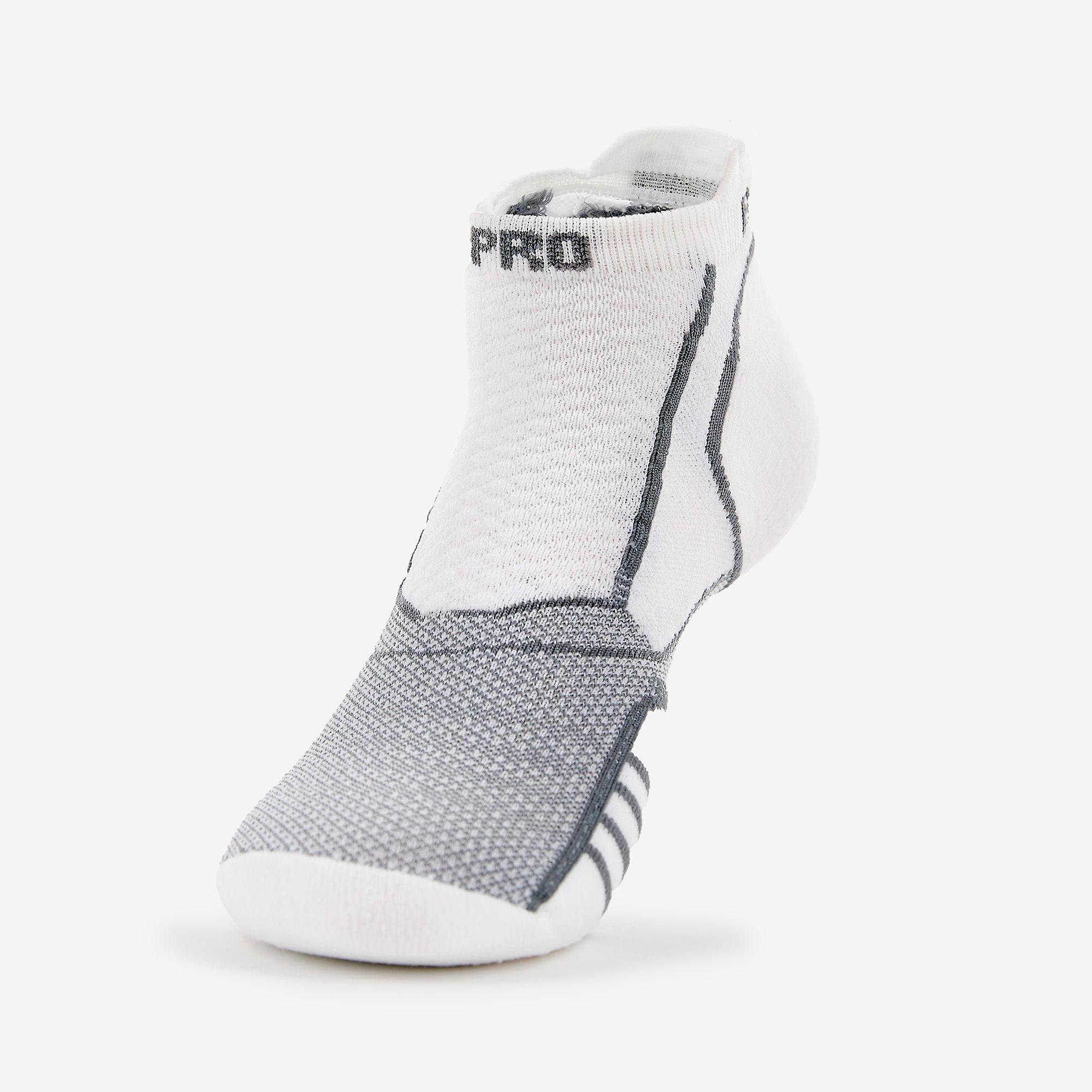 Thorlos Experia Prolite Rocket Unisex No Show Running Socks, Grey