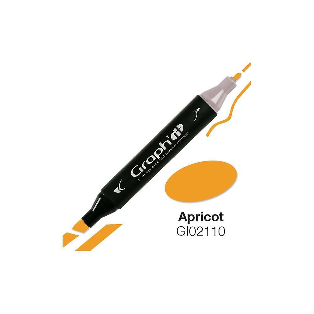 Graph'It Double Tip Marker - Apricot
