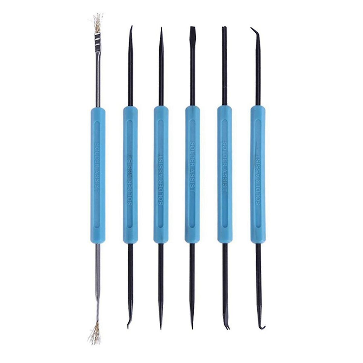 6-Piece Welding Aid Kit Electronic Circuit Board Auxiliary Welding Tool Circuit Board Welding Combi