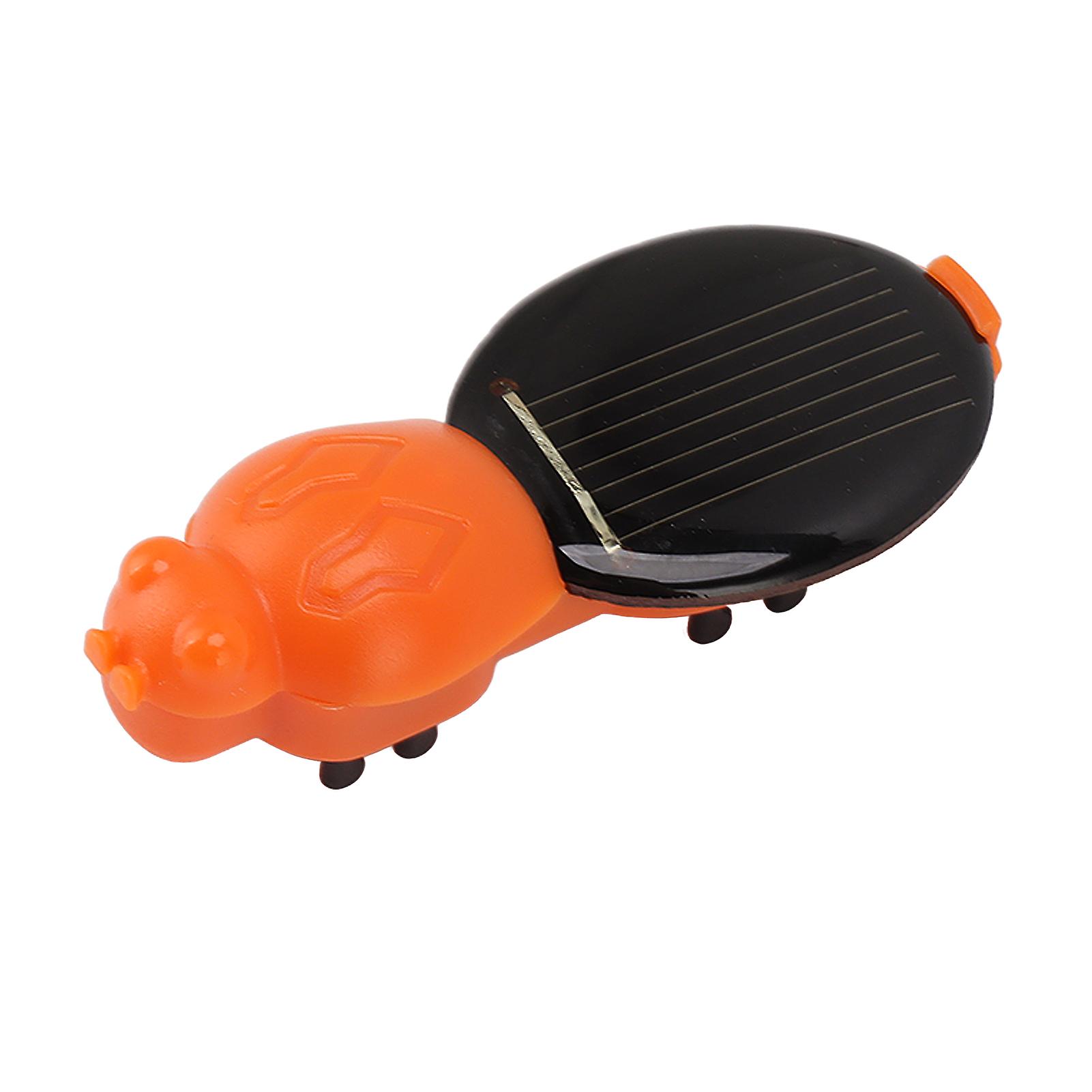 Black and Orange Solar-Powered Insect Toy - Fun Learning Tool for Kids