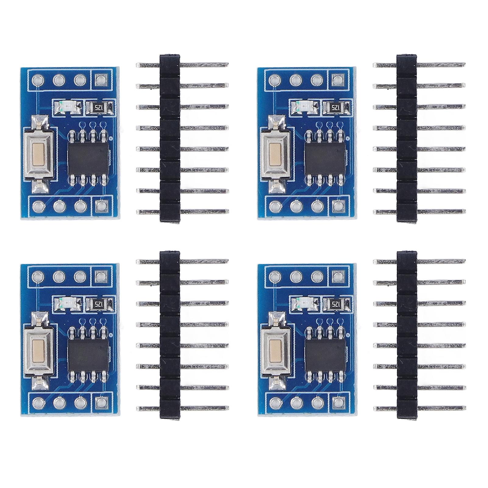 4 Set Microcontroller System Development Board for Singlechip Development LED Industry