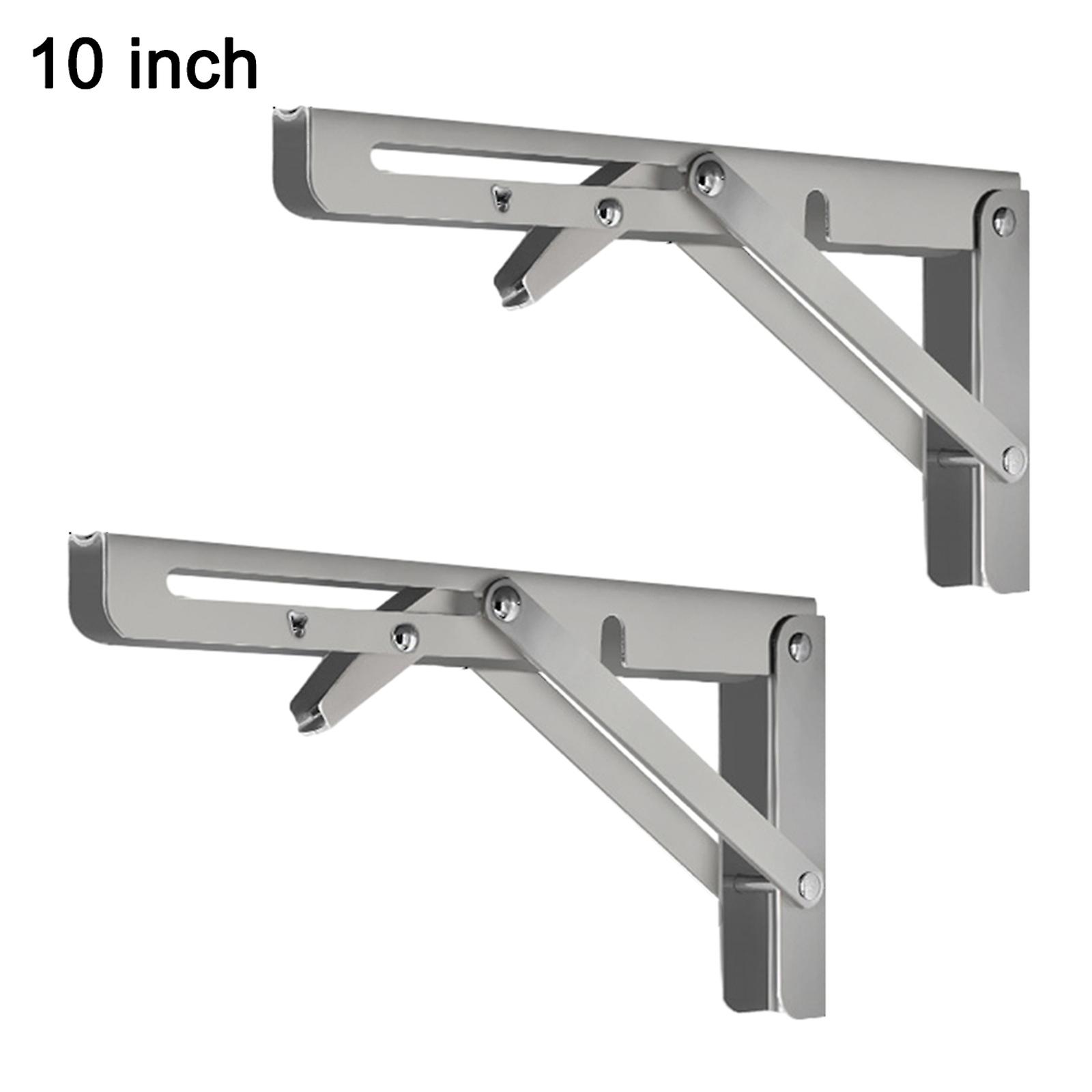 Triangle Folding Angle Bracket Heavy Support Adjustable Wall Mounted Bench Shelf