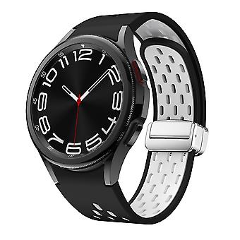 Silikon Klockband Silver Spänne