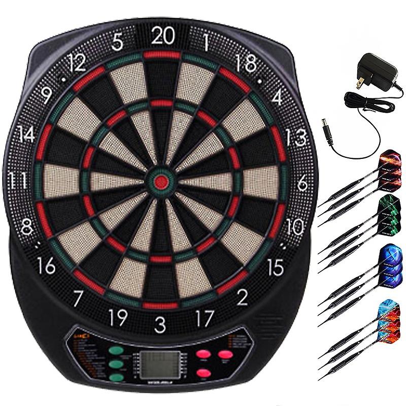 Elektronische Dartscheibe für Erwachsene Wettkampftraining 18-Zoll-Dart-Set für Indoor-Freizeitunterhaltung Dartpfeile