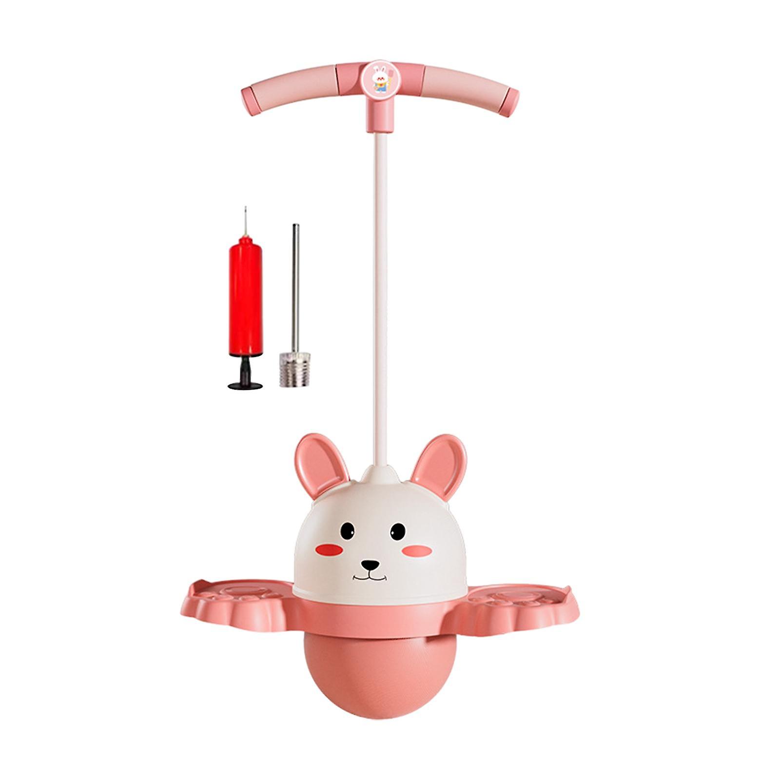 Pogo with Handle Exercise Pogo Stick Jump Pogo Jump Bouncing Ball Pogo Ball for Kids for Game Body Training Assistant Outdoor