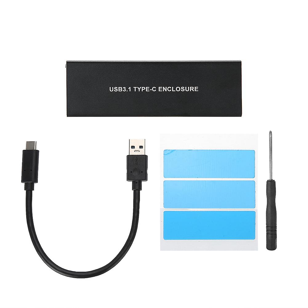 High Speed USB 3.1 to M.2 NVME SSD Mobile External SSD Enclosure (HDD Not Included)