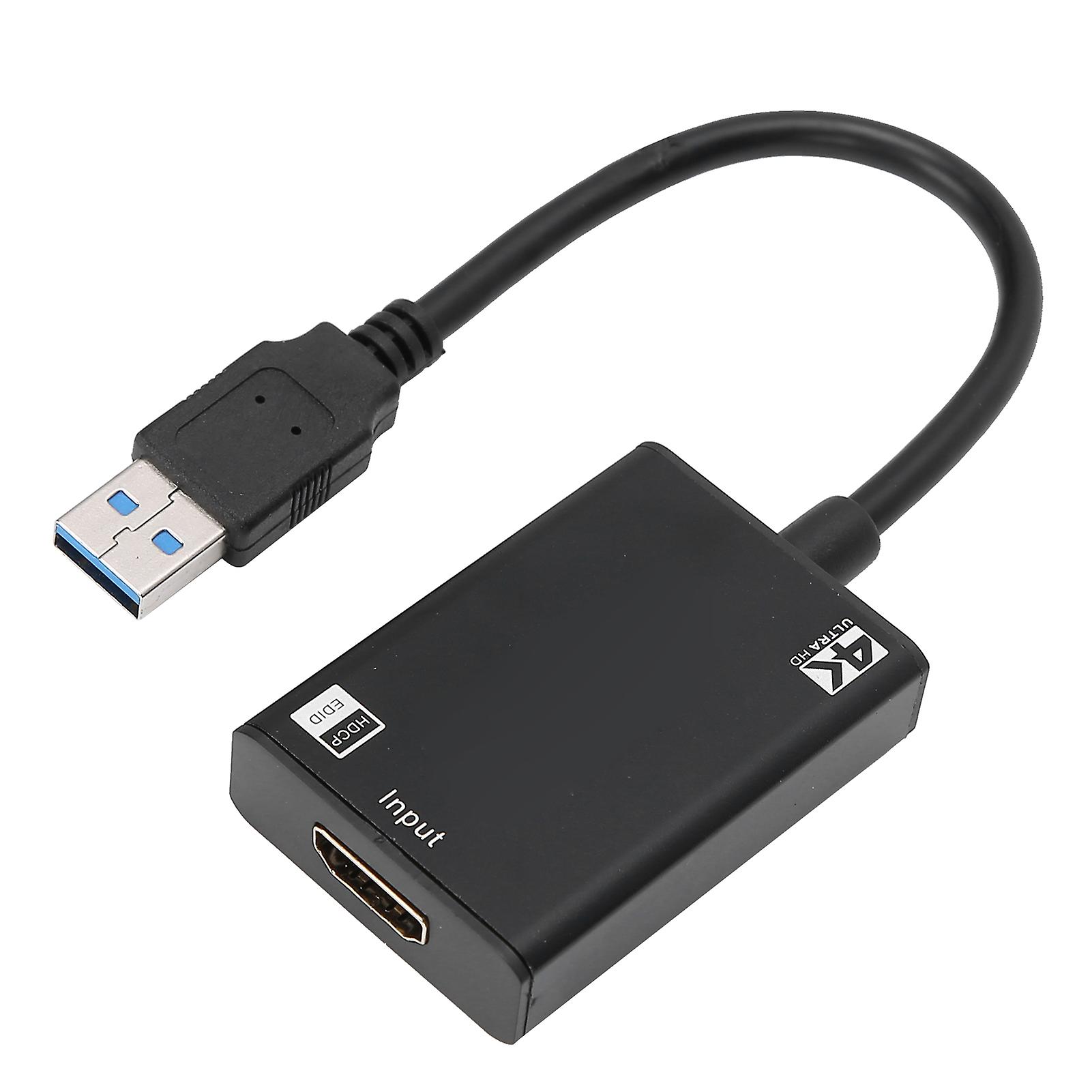 HD Video Capture Card 4K HDMI to USB 3.0 Game Anchor Online Class Live Streaming Recorder PC