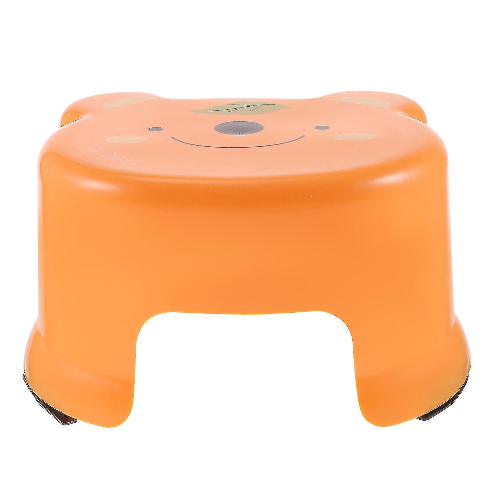 Liukumaton askeljakkara Lasten kylpyhuonejakkara Sarjakuva Step Stool Jalkajakkara
