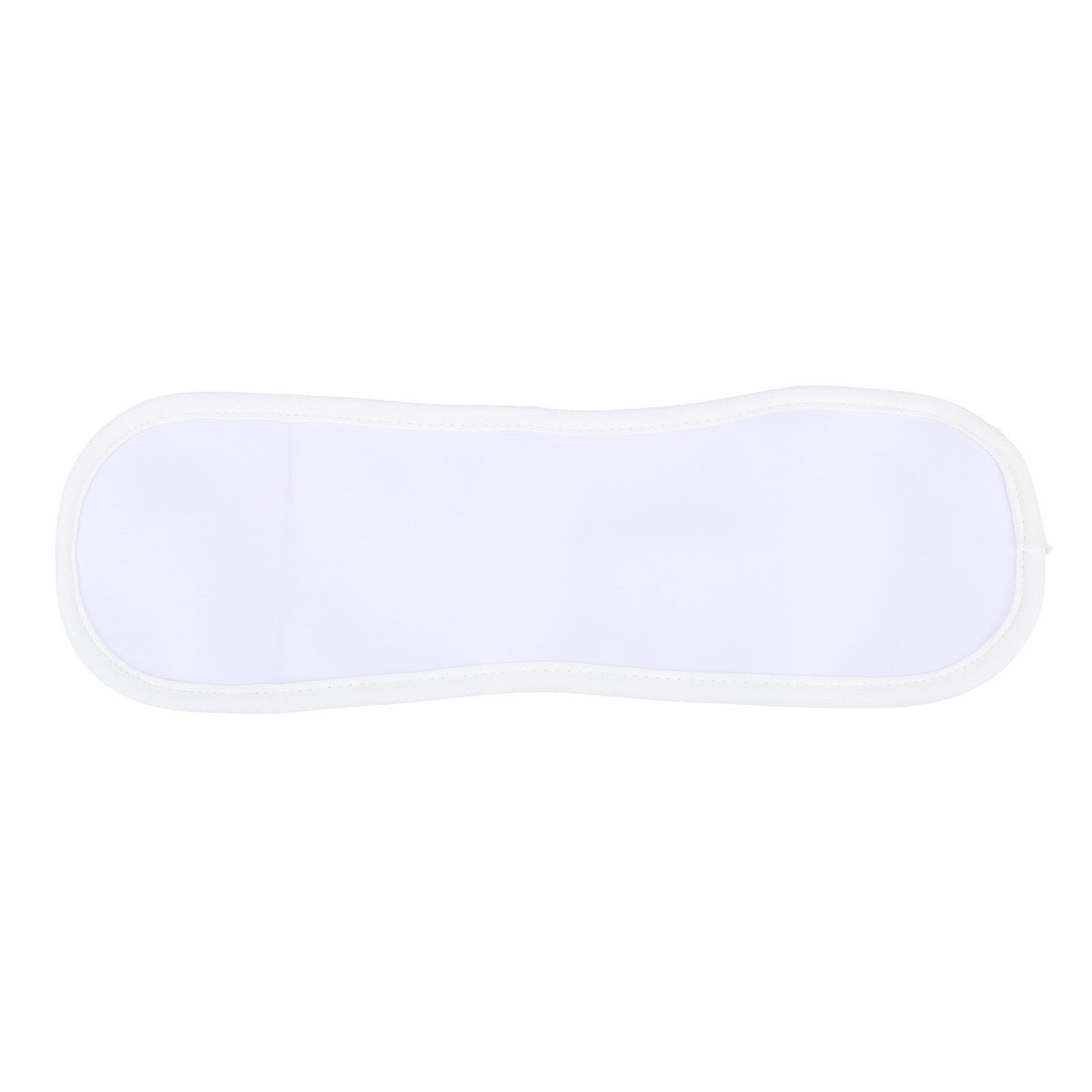 Castor Oil Neck Pack Compress with Sliding Adjustable Buckle Leak Proof Reusable Castor Oil Wrap for Thyroid