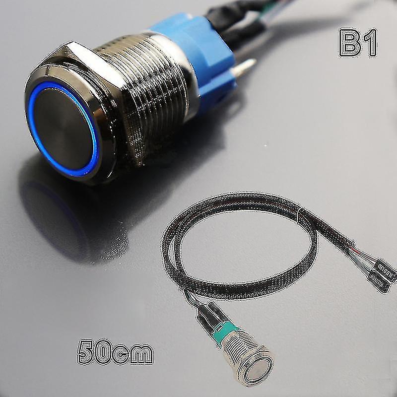 Pc Host Start Power Sw Button Switch Computer Reset Sw Button Switch With Cable