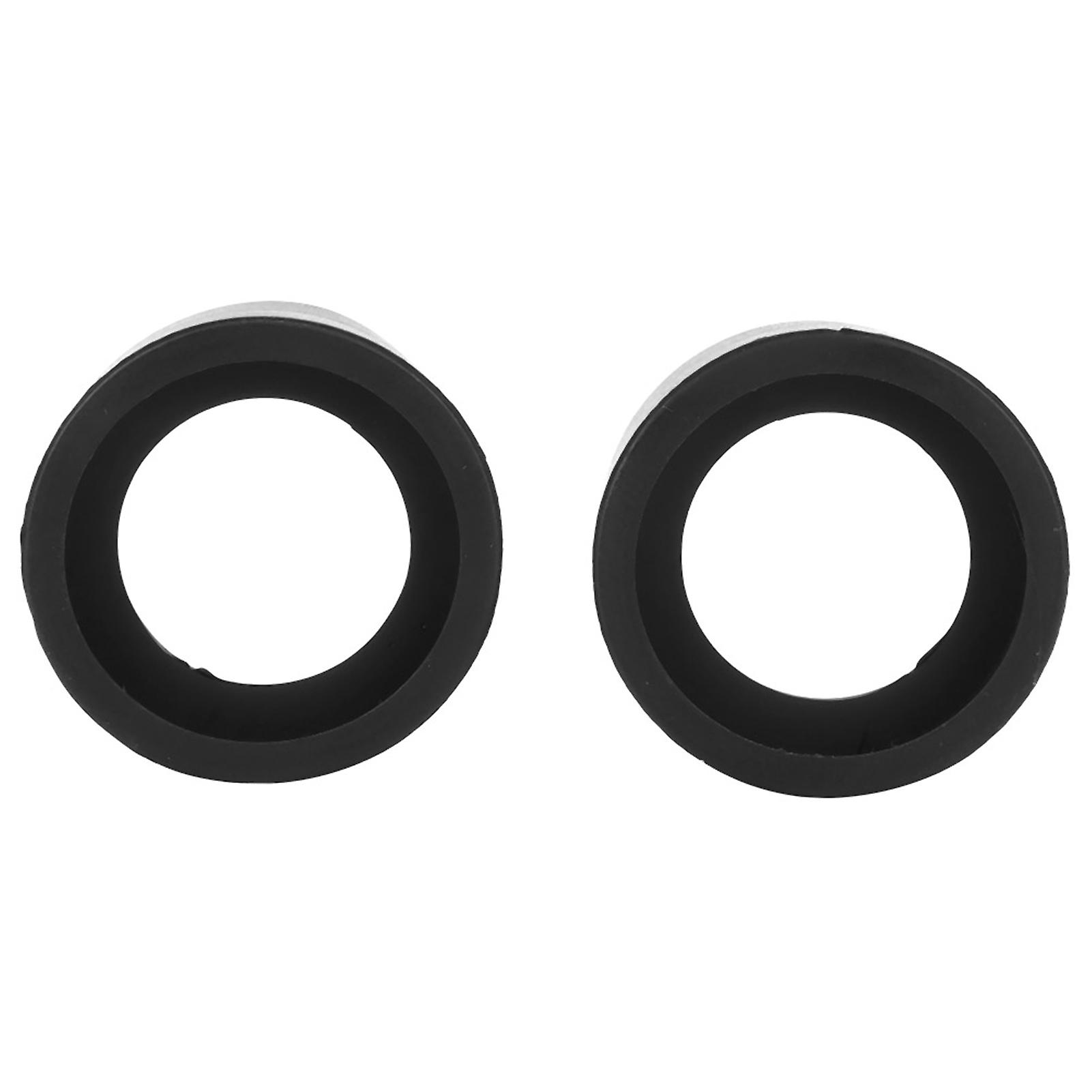 2Pcs 36mm Diameter Rubber Eyepiece Cover Accessory Guards for Stereo Microscope (Flat Angle)