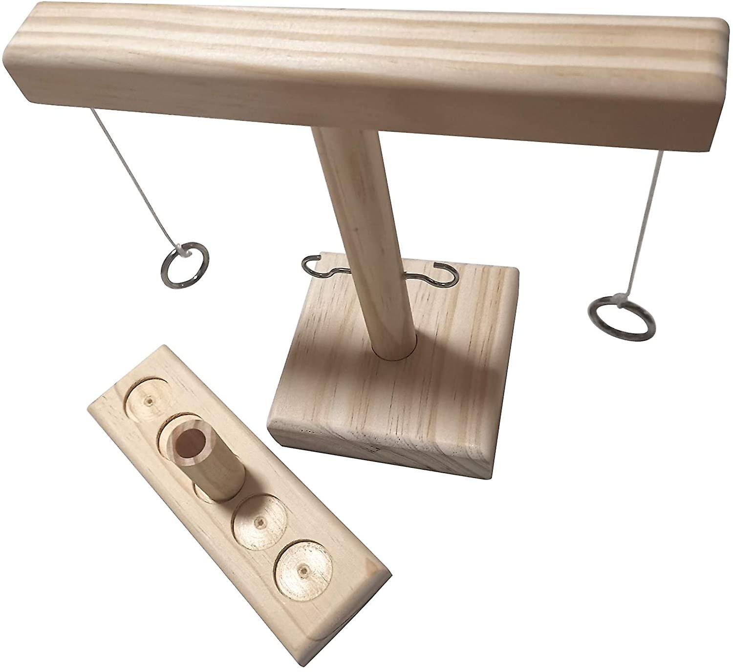 Hook and Ring Toss Battle Game with Shot Ladder Bundle 04