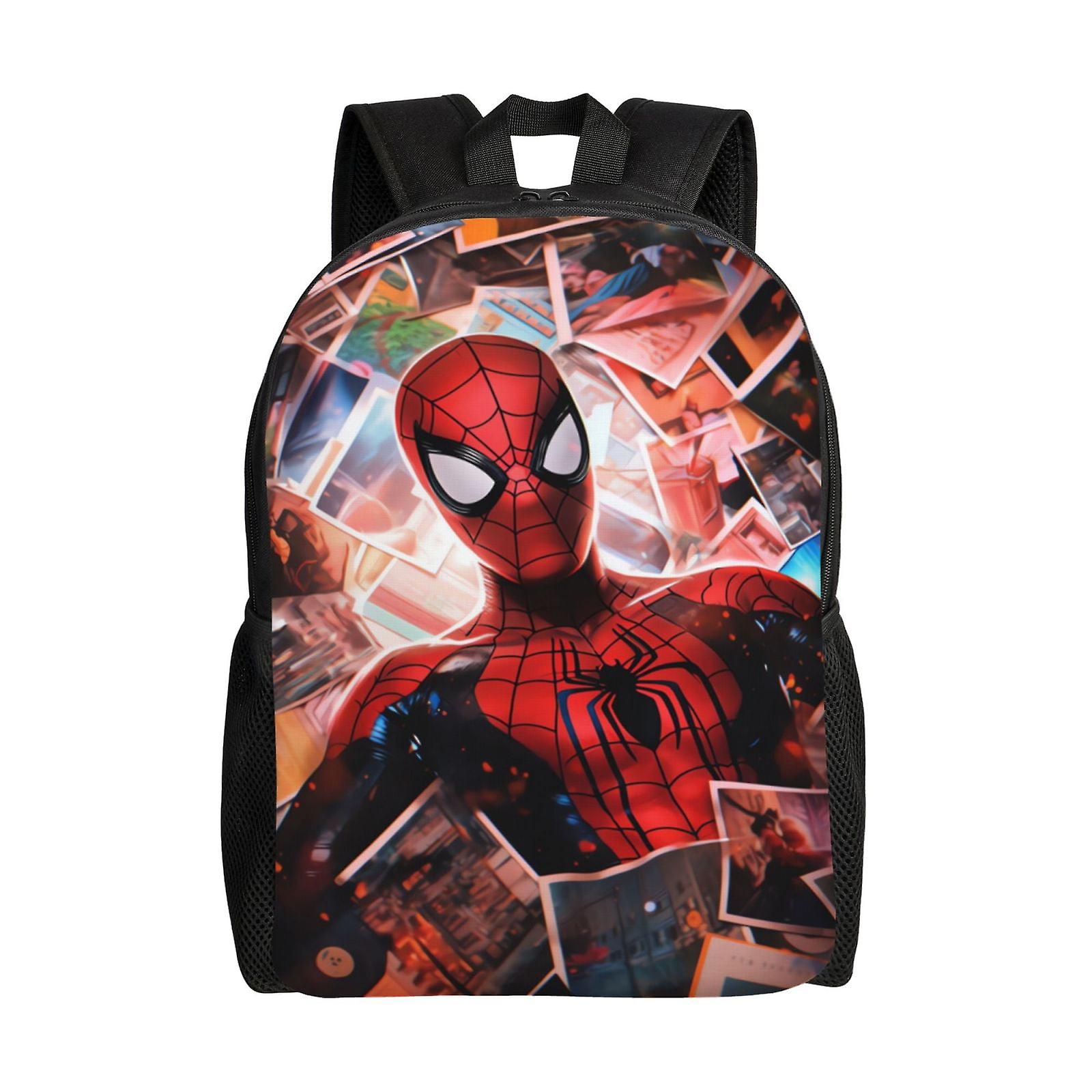 Spider-Man Kid Backpack School Bag Elementary Students Bookbags
