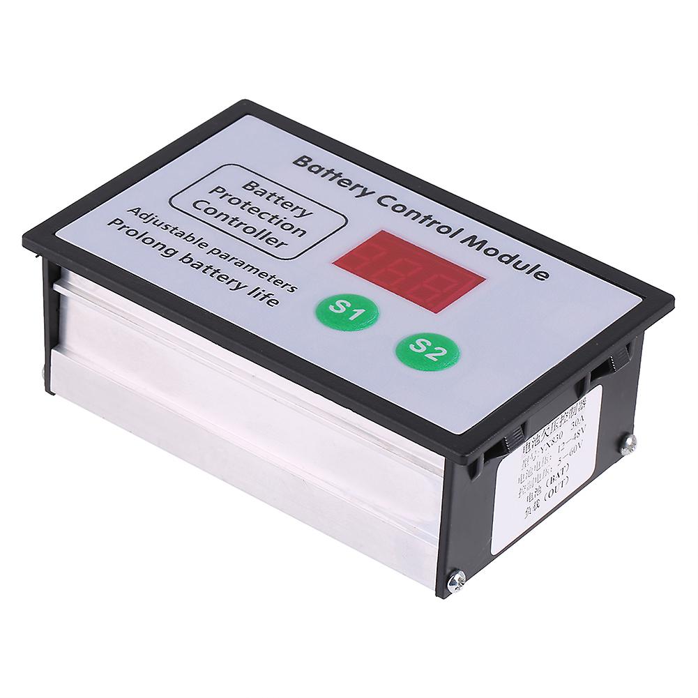 Digital Display Battery Over-discharge Undervoltage Protection Controller 30A Switch