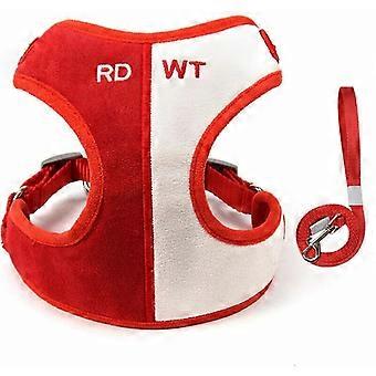 Puppy Dog Harness per cani di piccola taglia gattino gatto guinzaglio e imbracatura Set No Pull per camminare Escape Proof Easy Walk Bulldog francese Chihuahua mesh vest dog ha