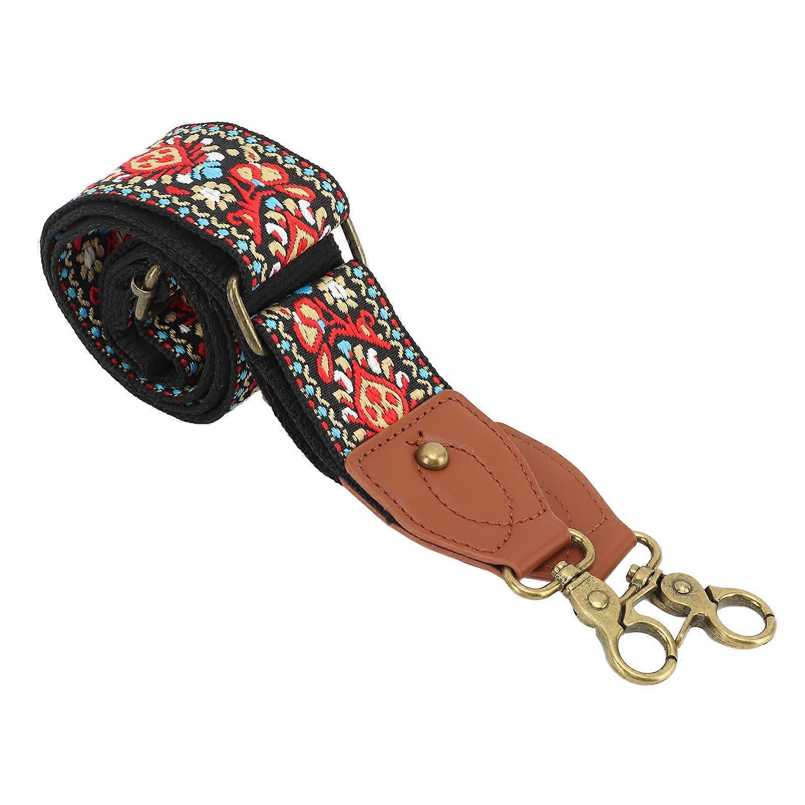 复古民族风格相机背带编织加厚涤纶相机颈肩带户外摄影设备送给摄影师的绝佳礼物红色