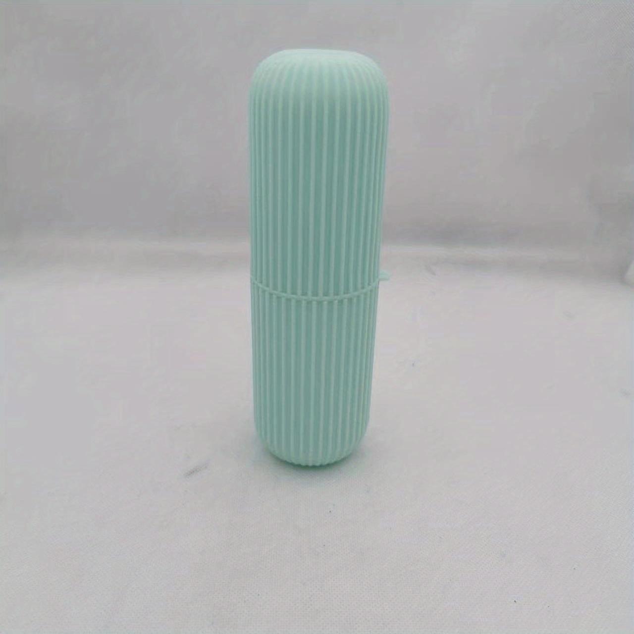 All-in-One Travel Toothbrush Case - Compact Rinse Cup & Toothpaste Holder for On-the-Go Oral Hygiene