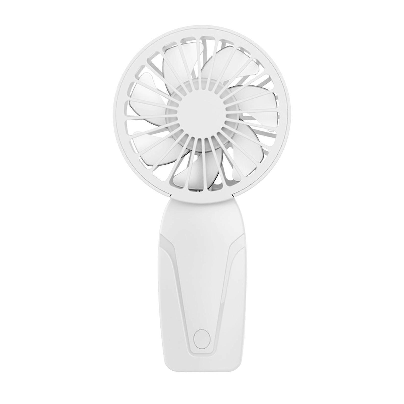 Small Personal Fan Speed Adjustable Strong Airflow Low Noise USB Rechargeable Compact Portable Cooling Fan