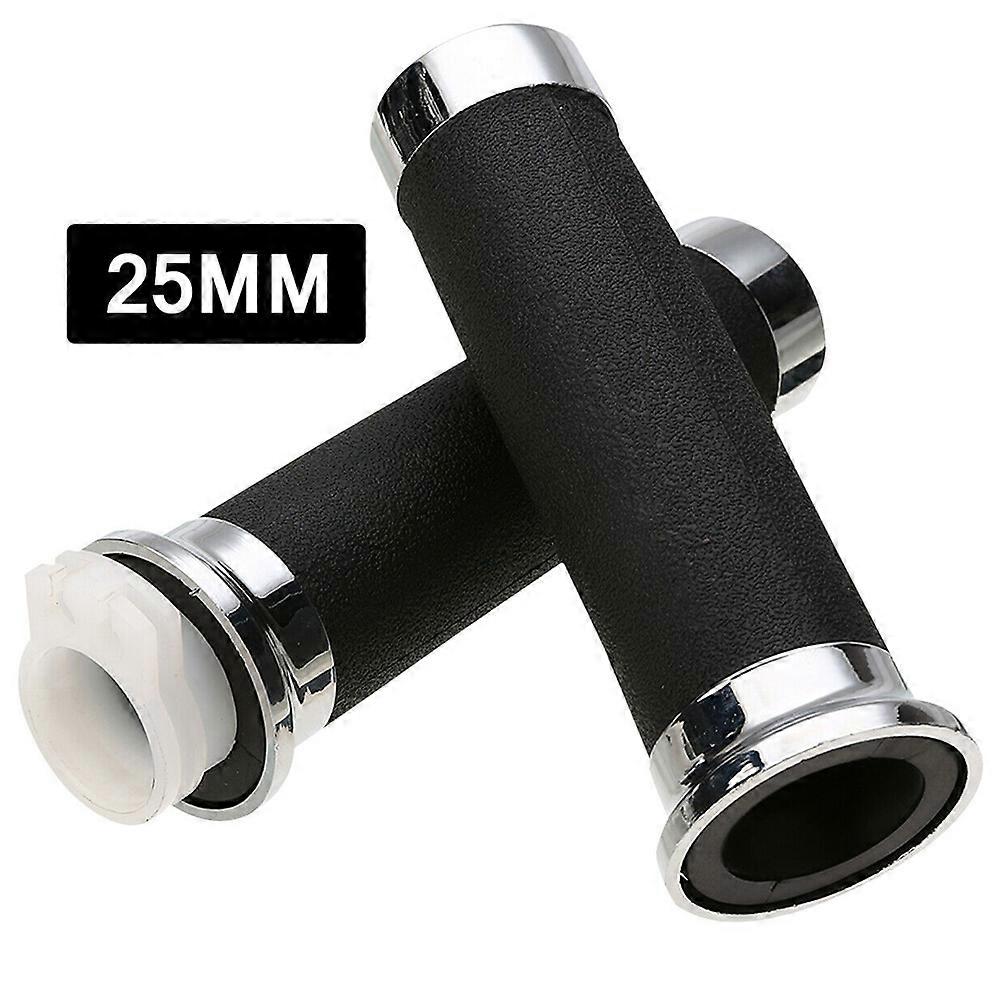 1 Pair 25mm Motorcycle Handlebar Hand Grips