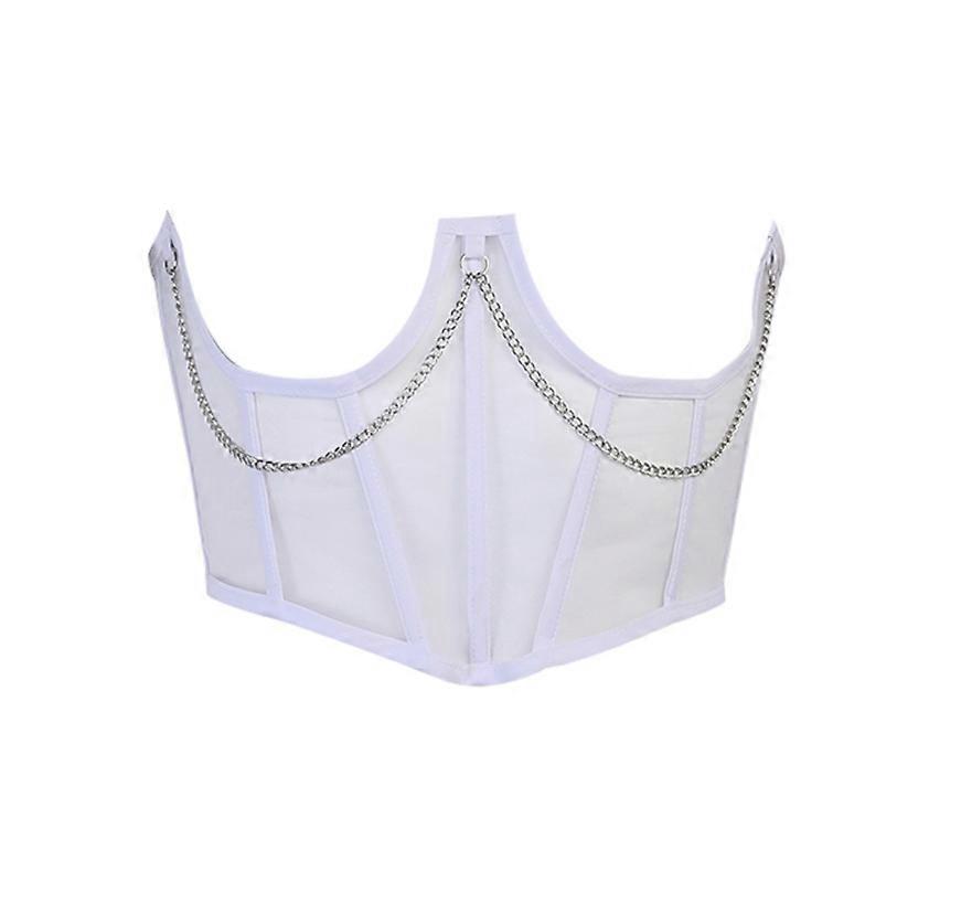 Chain Mesh Sheer Corset