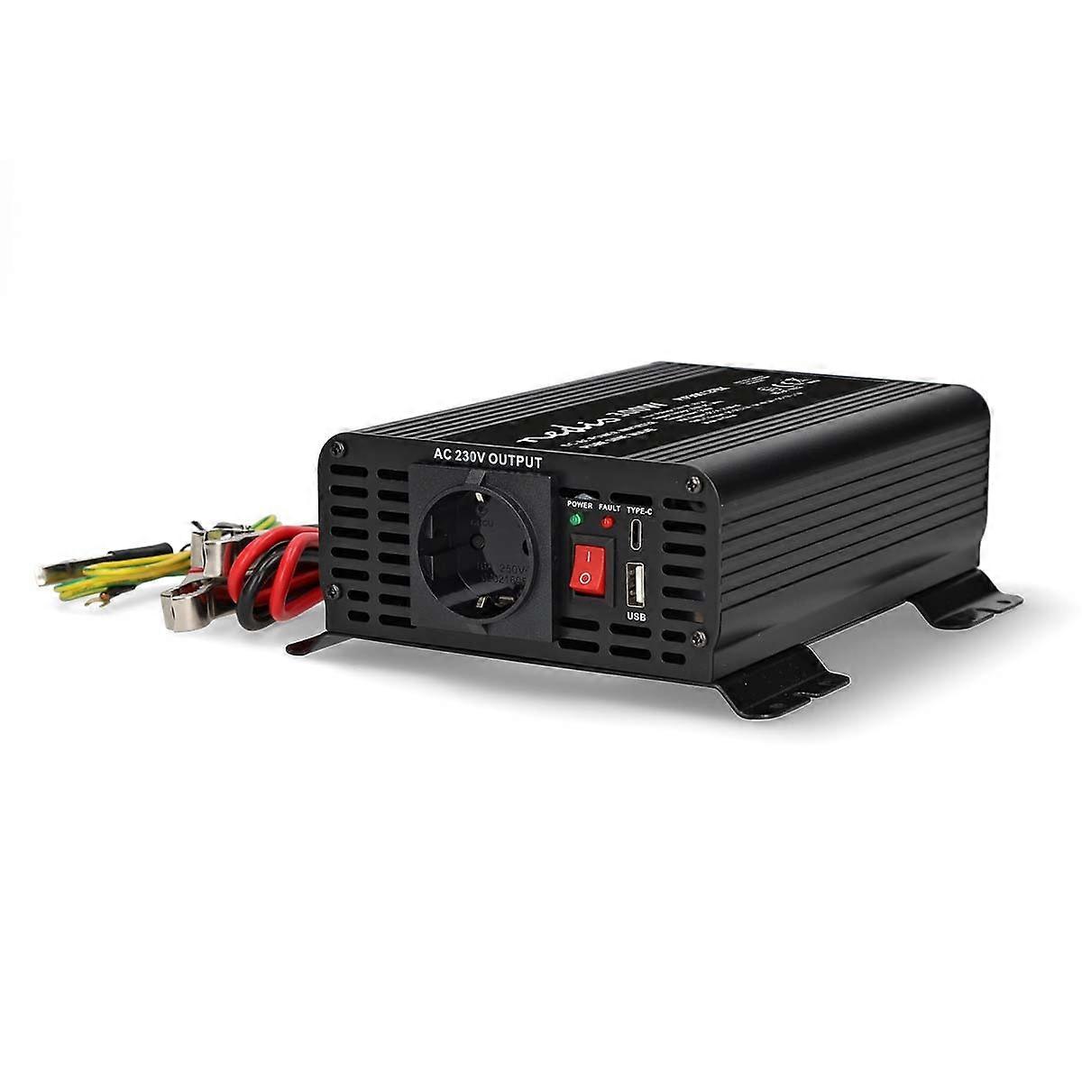 Power Inverter | Input voltage: 12 V DC | Device output connection: Type F (CEE 7/3) / USB-A / USB