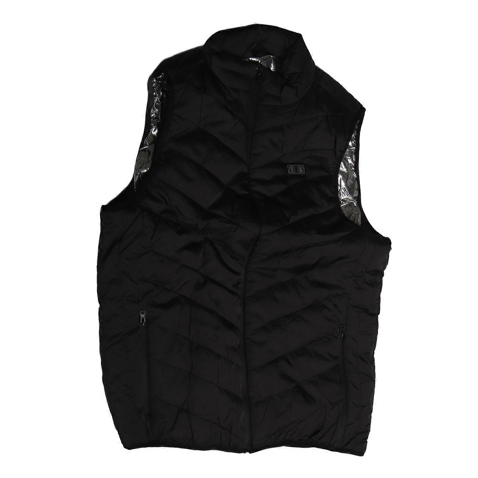 Smart Heated Vest USB Powered 3 Level Temperature Control Intelligent Electric Heating Vest 5V 3XL